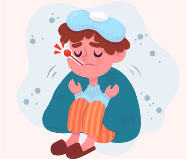 Cảm lạnh và cảm cúm là hai nguyên nhân khiến trẻ dễ bị sổ mũi