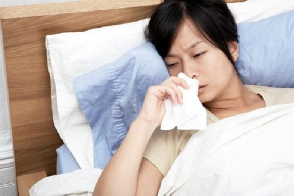 Nghẹt mũi khi ngủ 